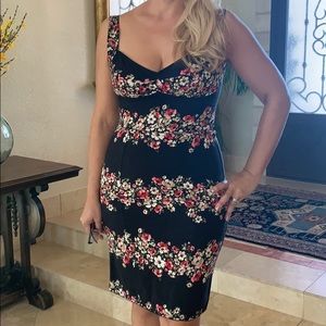 Flower dolce + gabbana dress